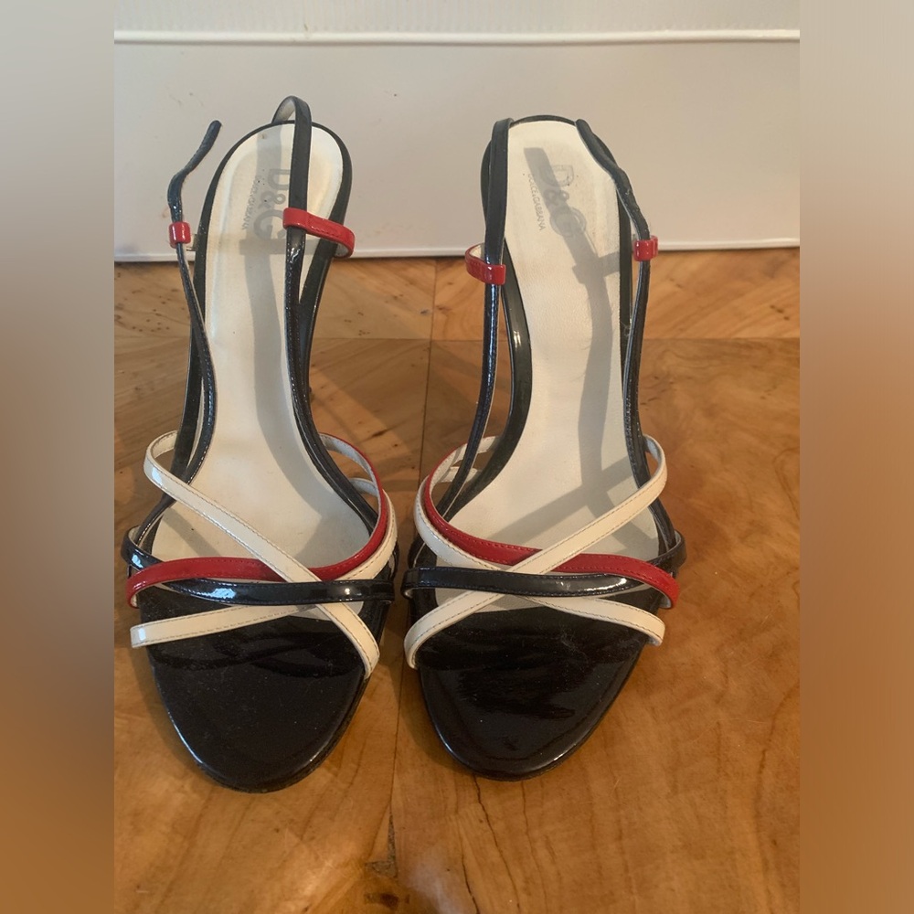 Authentic Dolce & gabbana strappy heels